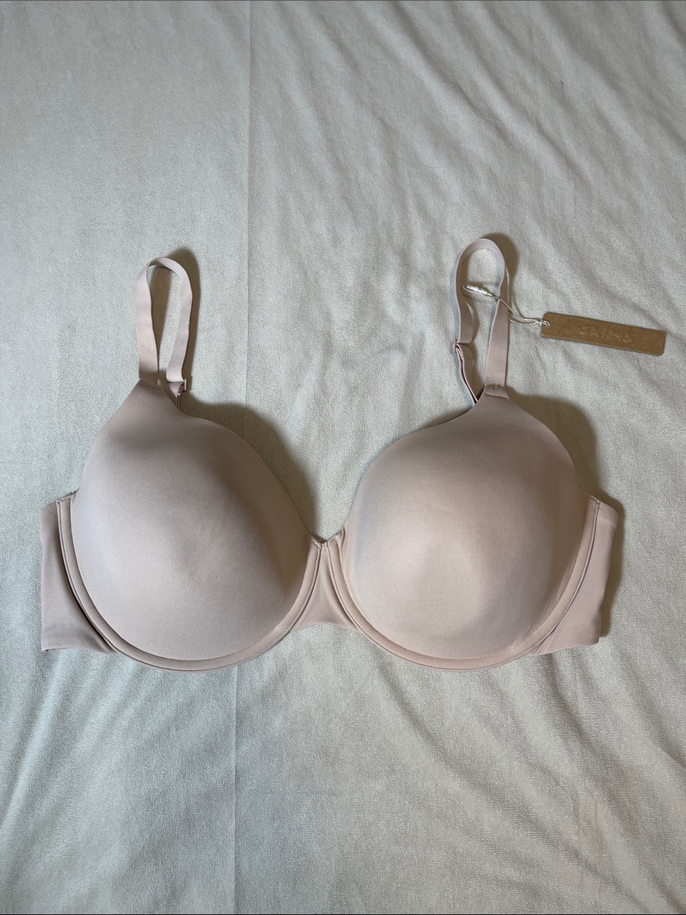 SKIMS Fits Everybody T-Shirt Bra Mica 38D NWT